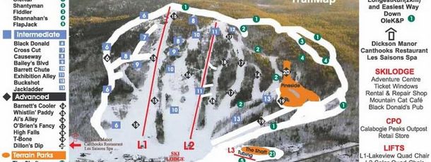 Detaillierte Infos zum Skiurlaub im Skigebiet Calabogie Peaks Resort