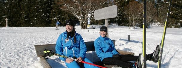 Skisport nordisch und alpin