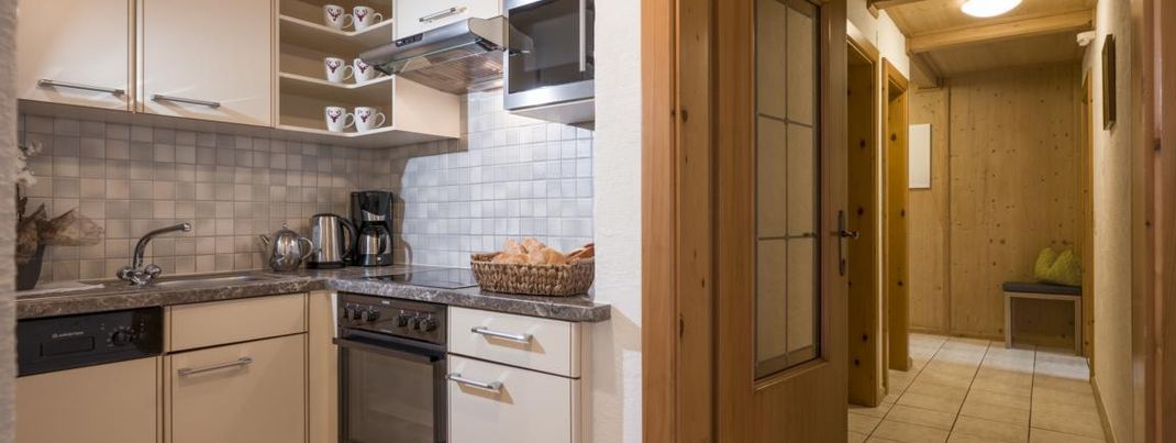 Ferienwohnung Abendrot / Kochnische