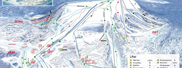 Detaillierte Infos zum Skiurlaub im Skigebiet Idre Fjäll