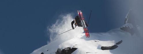 Spectacular jumps in open terrain: that's what fans can expect from Olympic freeride skiing in 2030.
