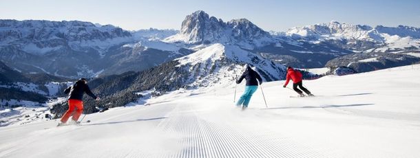 skiing in Val Gardena | Dolomites