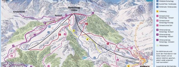 Detaillierte Infos zum Skiurlaub im Skigebiet Marbachegg