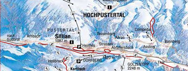 Information on Cross-Country Skiing at Sillian Hochpustertal