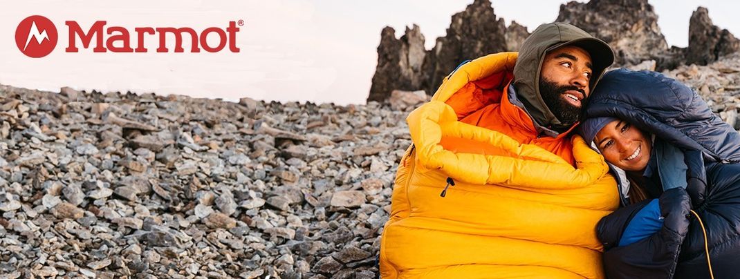 Gewinne einen Daunenschlafsack von Marmot