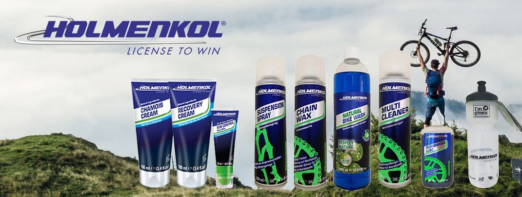 Gewinnspiel HOLMENKOL Bike Pflege Paket
