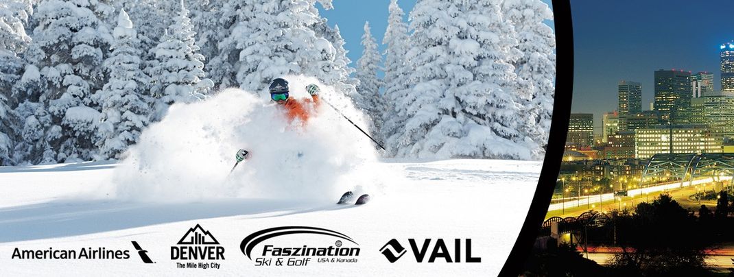Gewinnspiel Ski & City: Skireise nach Vail und Denver in Colorado zu gewinnen!