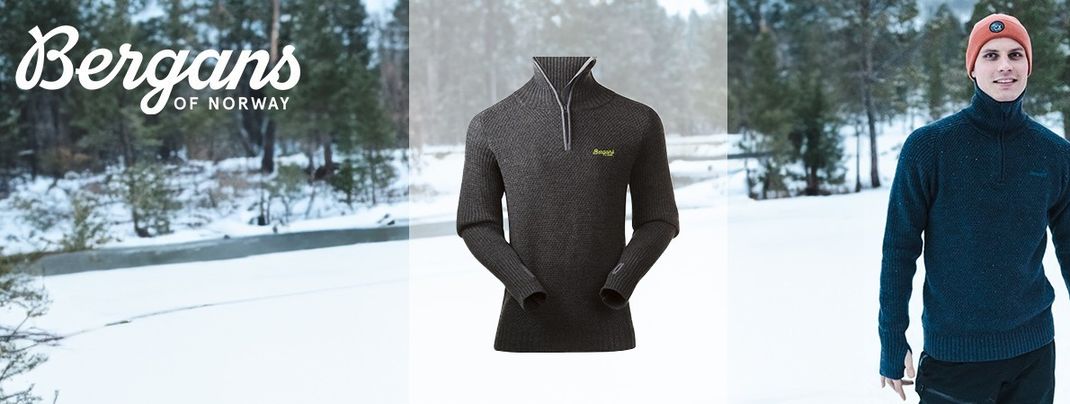 Gewinne einen warmen Pulli aus Merinowolle von Bergans!