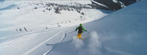 Die unendliche Weite in Whistler hat den jungen Stuttgarter von Anfang an begeistert.