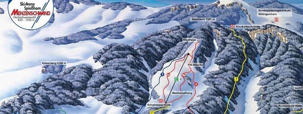 Pistenplan Menzenschwand