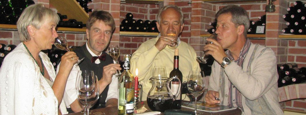 Hauseigener Weinkeller