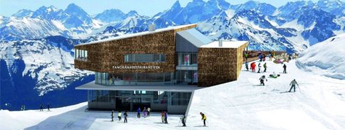 So soll das neue Panoramarestaurant am Ifen aussehen.