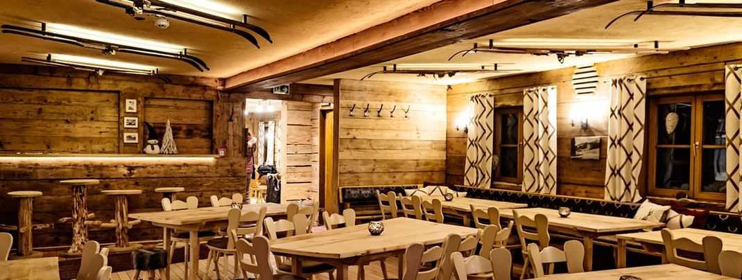 Berghütte - Speisesaal