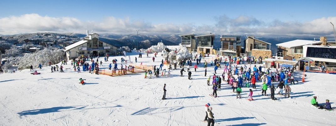 Skiing continues for the time being at Mt Buller.
