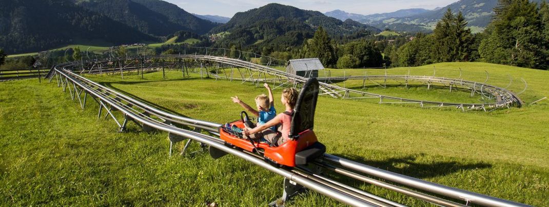 Der Allgäu Coaster ist trotz Bauarbeiten im Sommer 2020 geöffnet.