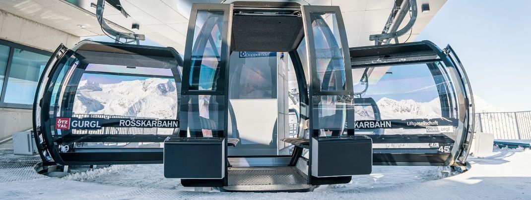 Millionenprojekt in Obergurgl: Rosskarbahn jetzt mit 10er Gondeln