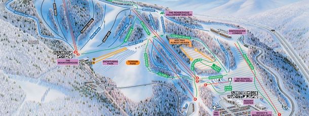 Detaillierte Infos zum Skiurlaub im Skigebiet Winterplace Ski Resort