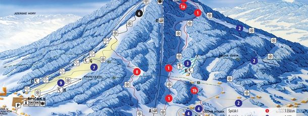 Detaillierte Infos zum Skiurlaub im Skigebiet Tanvaldsky Spicak