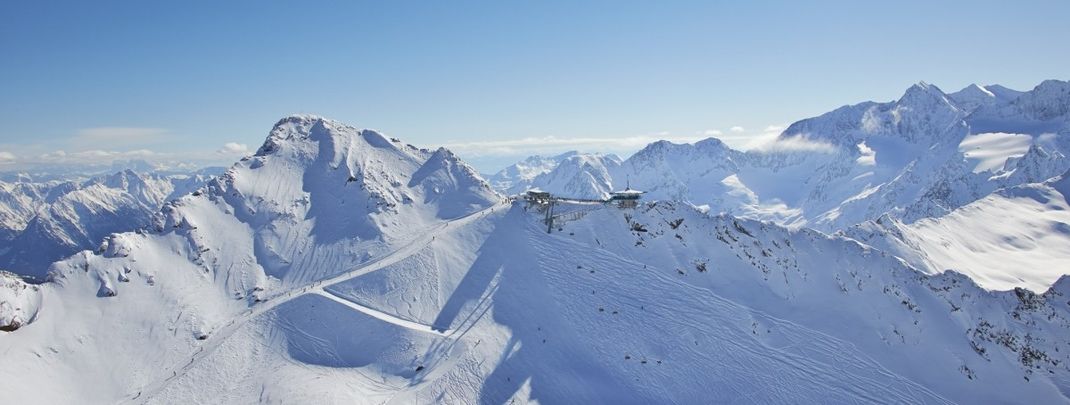 Obergurgl-Hochgurgl zählt zu den schneereichsten Skigebieten der Alpen