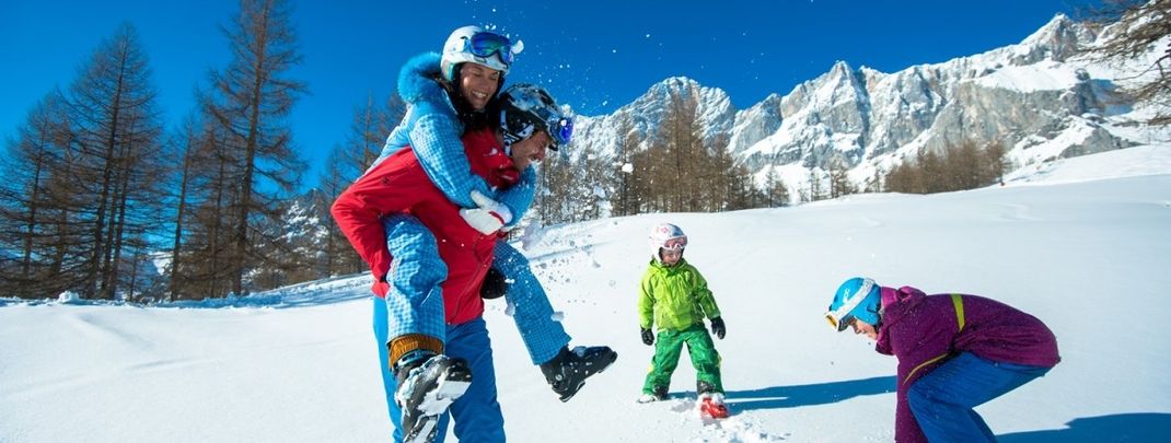 Die Skigebiete von Ski amadé bieten ein spezielles Angebot für Familien