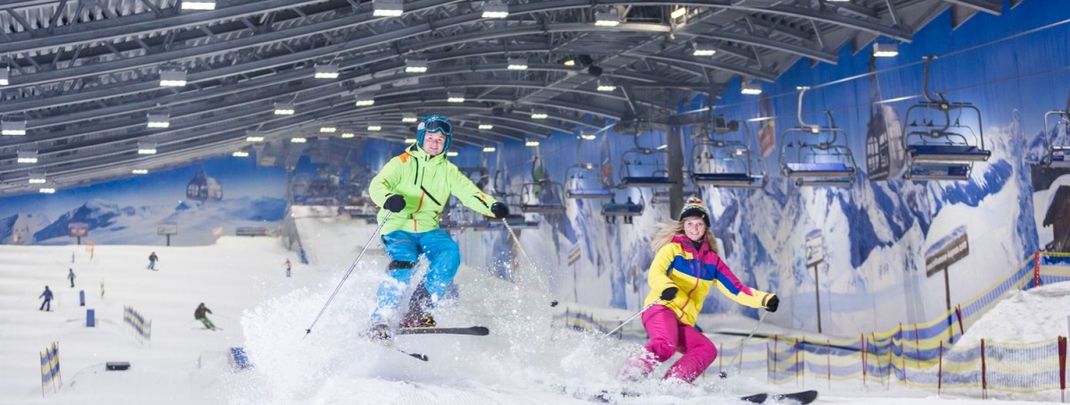 Skihallen: Skivergnügen unter einem Dach