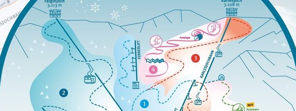 Information about the ski resort Kaunertaler Gletscher