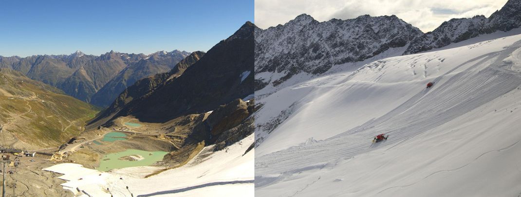 Rückblick September: Viel mehr Schnee als im Vorjahr