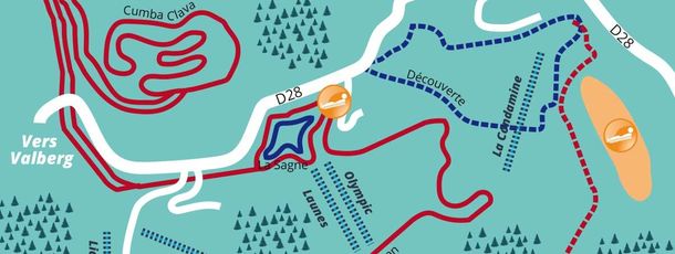 Detaillierte Infos zum Langlauf und den Loipen im Langlaufgebiet Valberg - Beuil - Les Launes