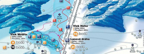 Detaillierte Infos zum Skiurlaub im Skigebiet Velka Upa