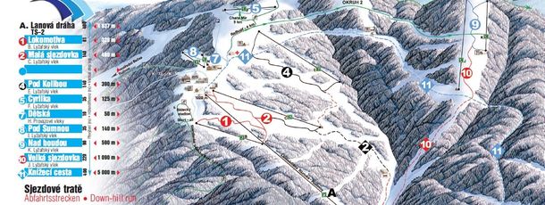 Detaillierte Infos zum Skiurlaub im Skigebiet Pustevny