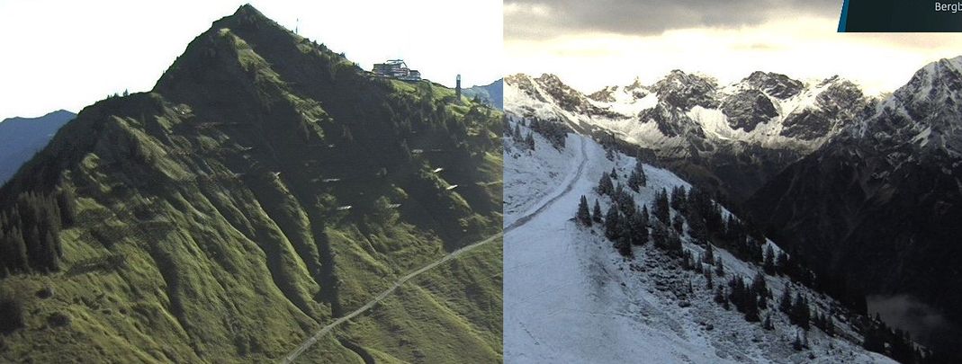 Das Walmendingerhorn im Kleinwalsertal.