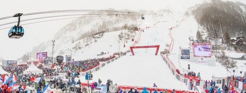 Zwei Herrenrennen stehen in diesem Jahr in Val d'Isère auf dem Programm.