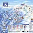 Pistenplan Skigebiet Jasná.