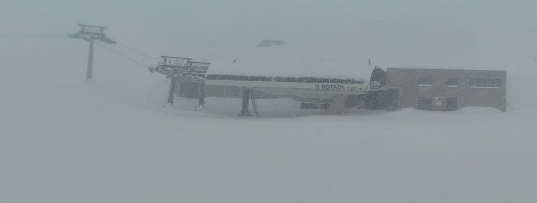 Am Stubaier Gletscher bleiben die Lifte am Freitag geschlossen.