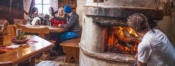 Zahlreiche Hütte laden zum gemütlichen Einkehrschwung ein.