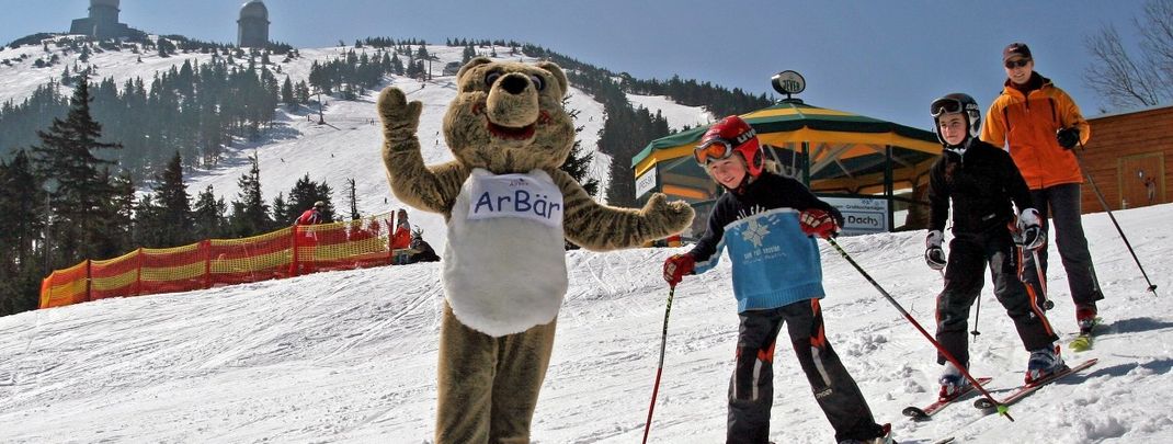 Im ArBär-Kinderland darf natürlich auch ein Maskotten nicht fehlen.