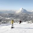 Vom Skigebiet aus hat man einen traumhaften Ausblick auf Seefeld und die umliegende Bergwelt.
