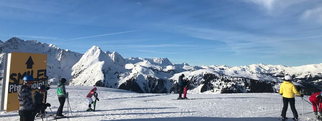 Traumpanorama am Freitag in der Zillertal Arena.