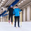 Freizeitsportler in der Skisport-HALLE
