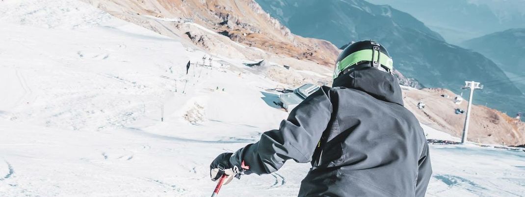 Der erste Skitag 2018/2019 am Kitzsteinhorn - Aufnahme vom 12.10.2018