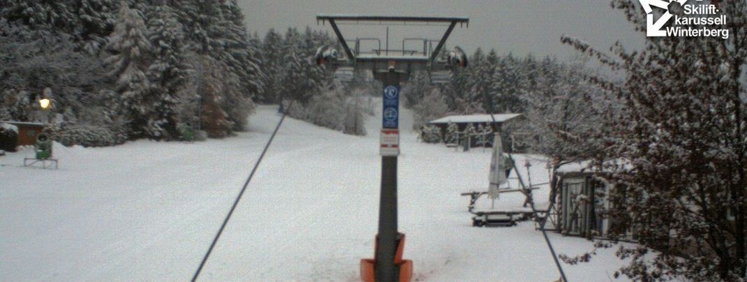 In Winterberg läuft am Wochenende des 12. und 13. November der 4-Sessellift Rauher Busch!