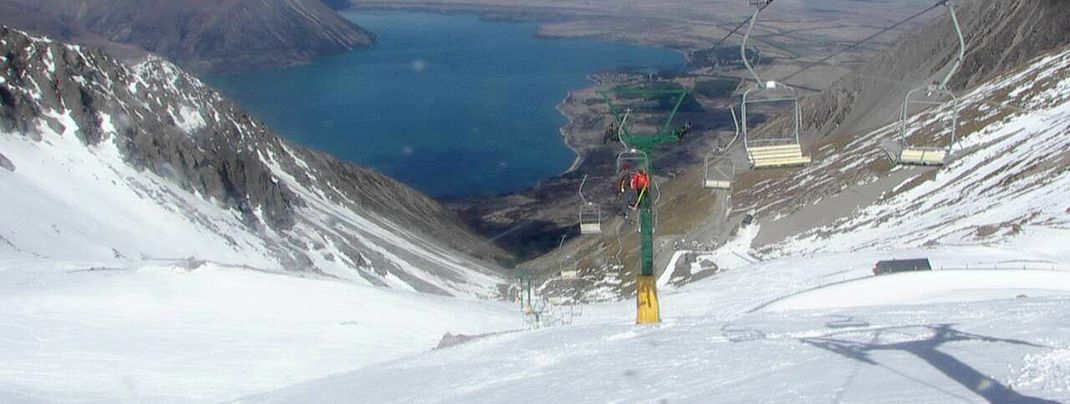 In Neuseeland ist Felix Neureuther vom Skigebiet Ohau Snow Fields begeistert.