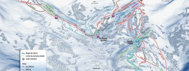 Information about the ski resort Super Sauze