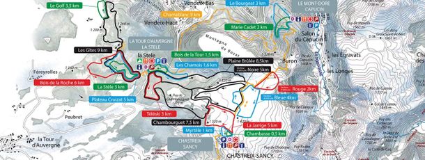 Information on Cross-Country Skiing at Le Mont Dore