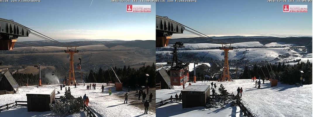 Silvester 2015 und 2016 in den Skigebieten: der große Jahresvergleich