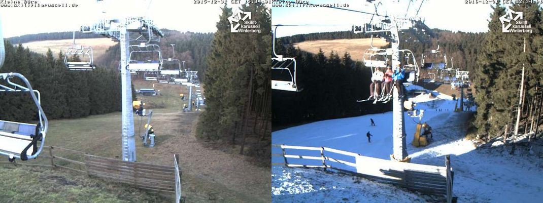 Silvester 2015 und 2016 in den Skigebieten: der große Jahresvergleich