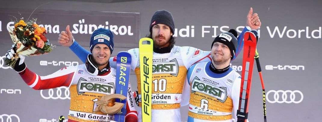 Bryce Bennett gewinnt die Abfahrt und holt sich seinen ersten Weltcupsieg.