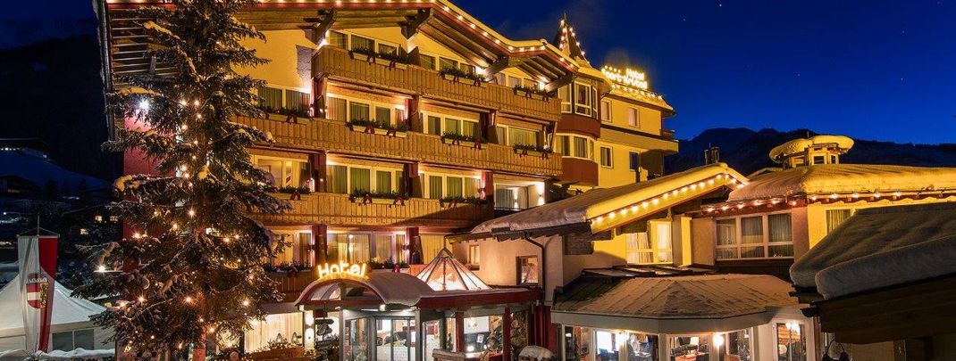 Winteransicht Verwöhnhotel Vötters Sportkristall