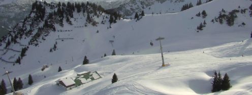 Überraschendes Saisonende trotz bester Bedingungen: Der Skibetrieb am Hahnenkamm bei Reutte wurde eingestellt.