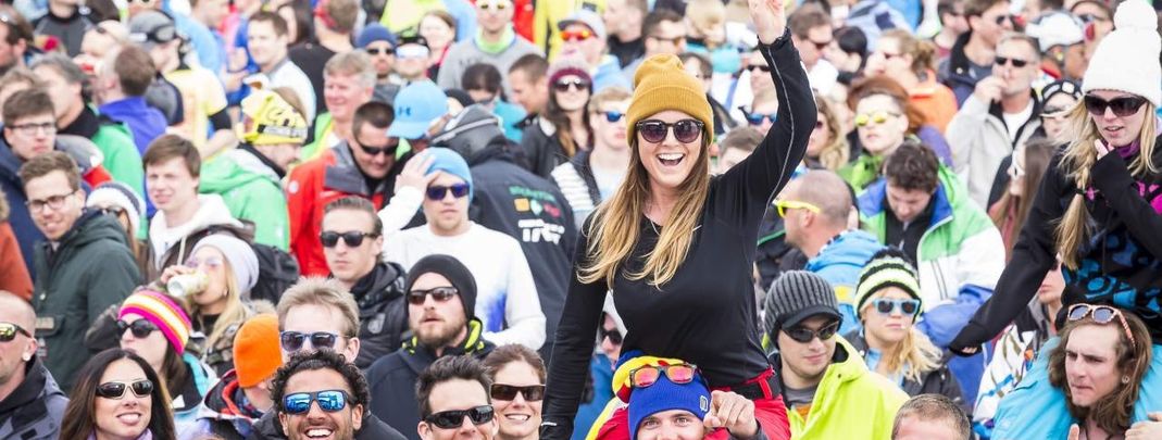 Painting the town red.